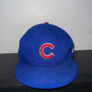 Chicago Cubs New Era 59Fifty Fitted Hat Size 7 1/4 MLB.